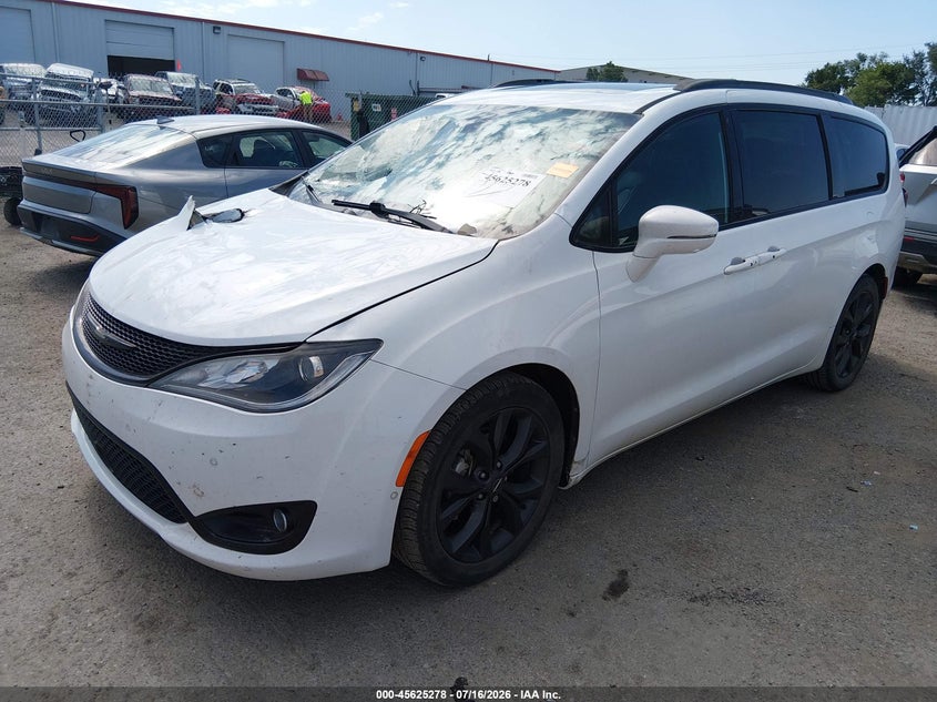 Vin: 2c4rc1gg7kr548688, lot: 46123744, chrysler pacifica limited 20192