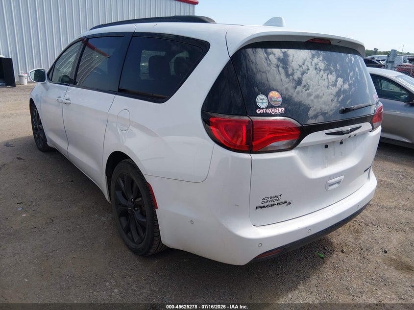 Vin: 2c4rc1gg7kr548688, lot: 46123744, chrysler pacifica limited 20193