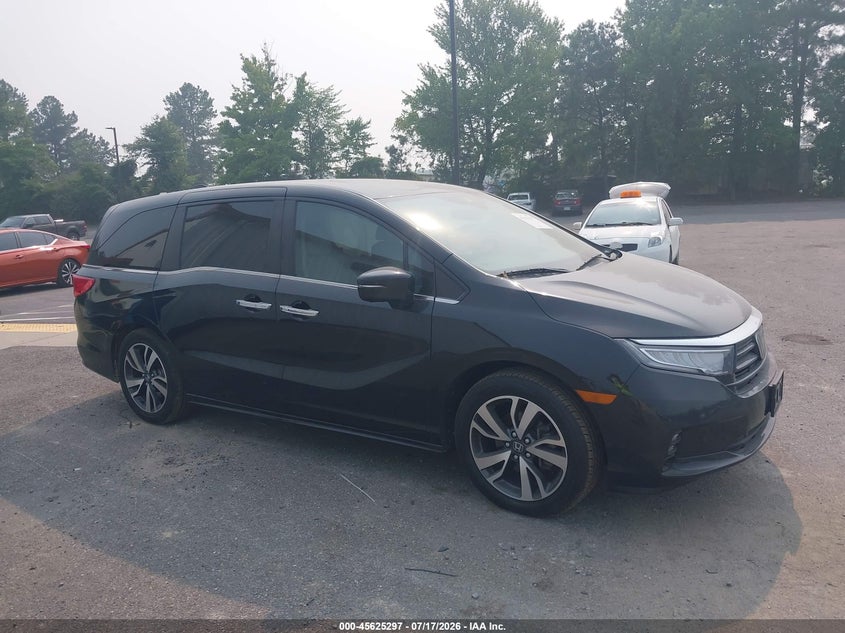 2022 Honda Odyssey Touring VIN: 5FNRL6H82NB068126 Lot: 45625297