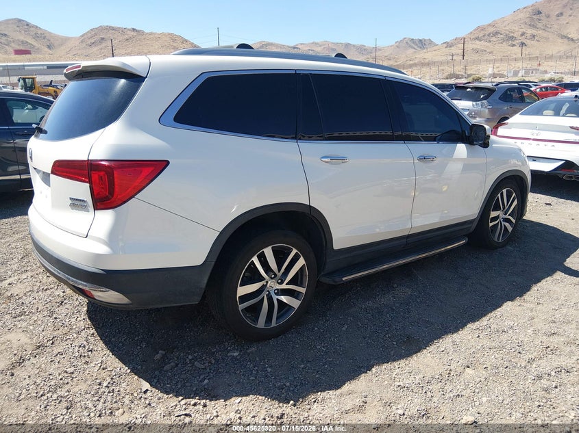 Vin: 5fnyf6h99hb069631, lot: 46123786, honda pilot touring 20174
