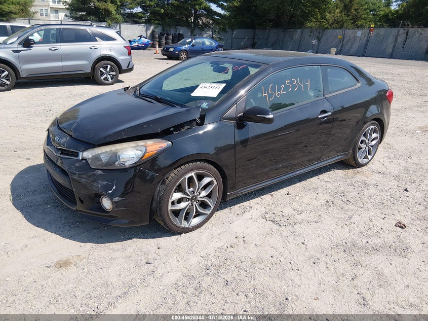 Vin: knafz6a35g5629968, lot: 46123810, kia forte koup sx 20162