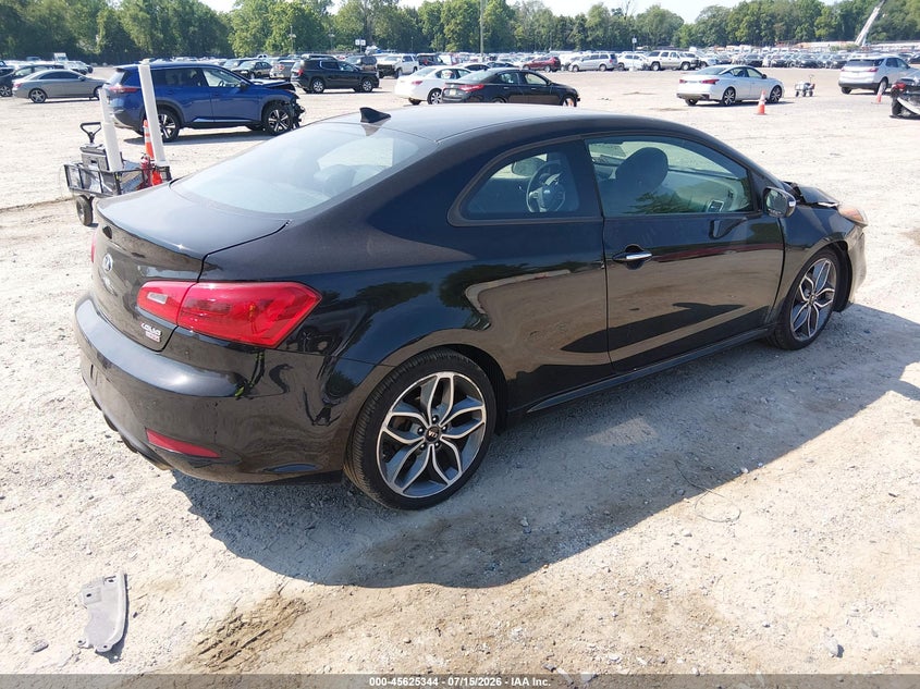 Vin: knafz6a35g5629968, lot: 46123810, kia forte koup sx 20164