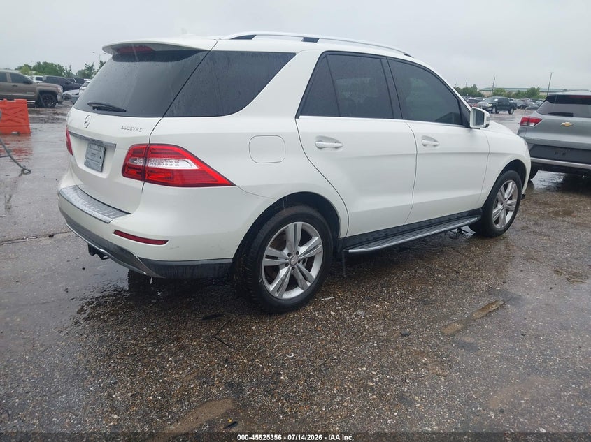 Vin: 4jgda2eb7da182313, lot: 46123822, mercedes-benz ml 350 bluetec 4matic 20134