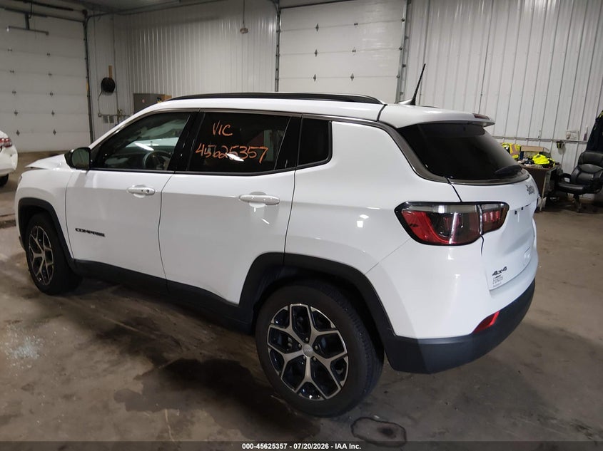 Vin: 3c4njdbn0rt606174, lot: 46123823, jeep compass latitude 4x4 20243