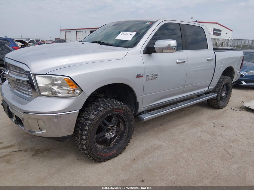 Vin: 1c6rr7lt6js159503, lot: 46123852, ram 1500 lone star silver  4x4 5'7 box 20182