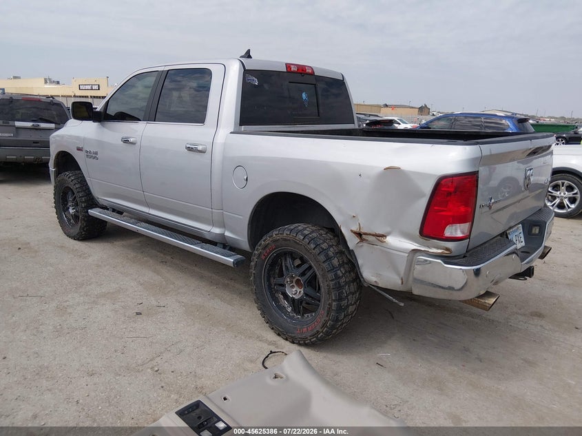 Vin: 1c6rr7lt6js159503, lot: 46123852, ram 1500 lone star silver  4x4 5'7 box 20183