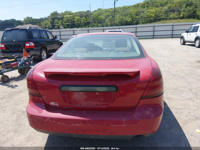 2007 Pontiac Grand Prix VIN: 2G2WP552171206203 Lot: 45625393