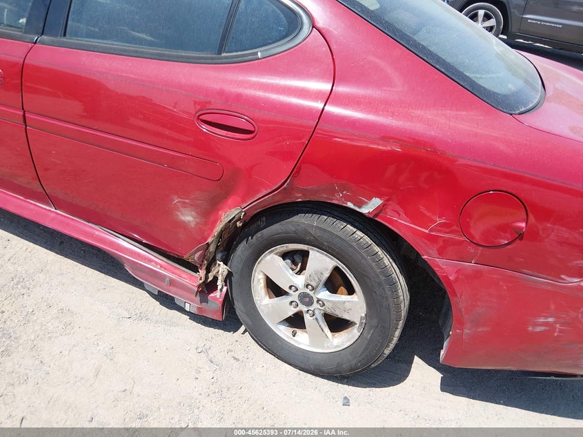 2007 Pontiac Grand Prix VIN: 2G2WP552171206203 Lot: 45625393