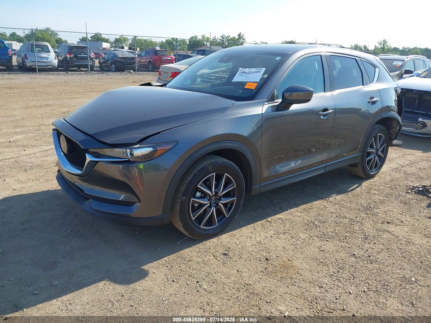 2018 Mazda CX-5, Перёд и зад, IAAI, VIN JM3KFBCM0J0476095 — фото 2