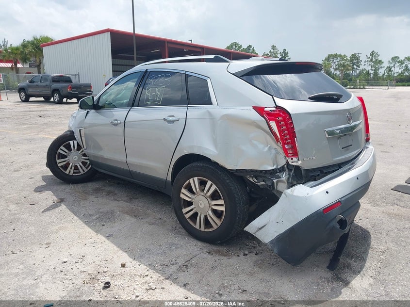 Vin: 3gyfnbe31fs638733, lot: 46123875, cadillac srx luxury collection 20153