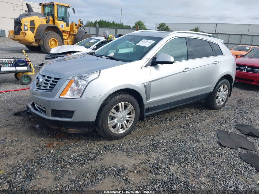 Vin: 3gyfnbe37gs527931, lot: 46123880, cadillac srx luxury collection 20162