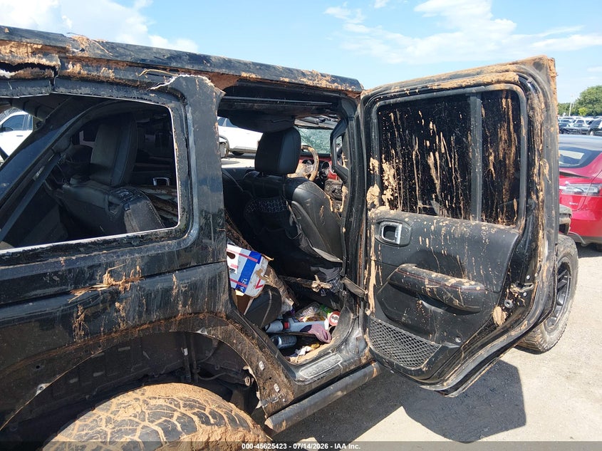 2019 Jeep Wrangler Unlimited Rubicon 4X4 VIN: 1C4HJXFG5KW525326 Lot: 45625423