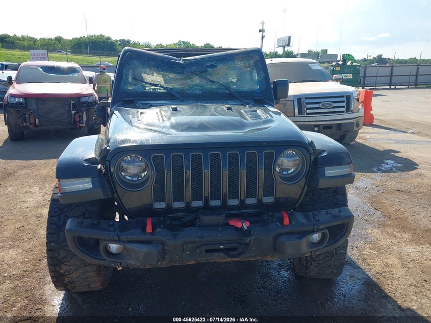 2019 Jeep Wrangler Unlimited Rubicon 4X4 VIN: 1C4HJXFG5KW525326 Lot: 45625423