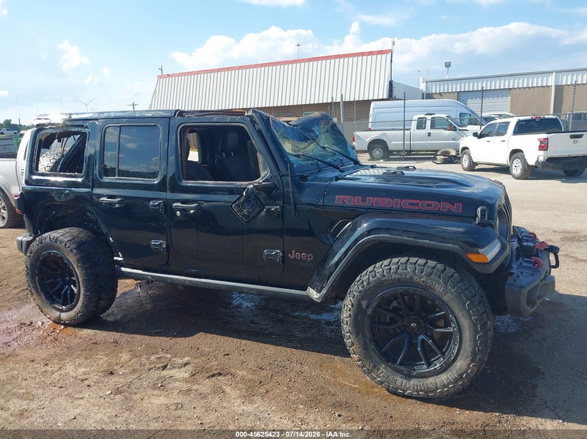 2019 Jeep Wrangler Unlimited Rubicon 4X4 VIN: 1C4HJXFG5KW525326 Lot: 45625423