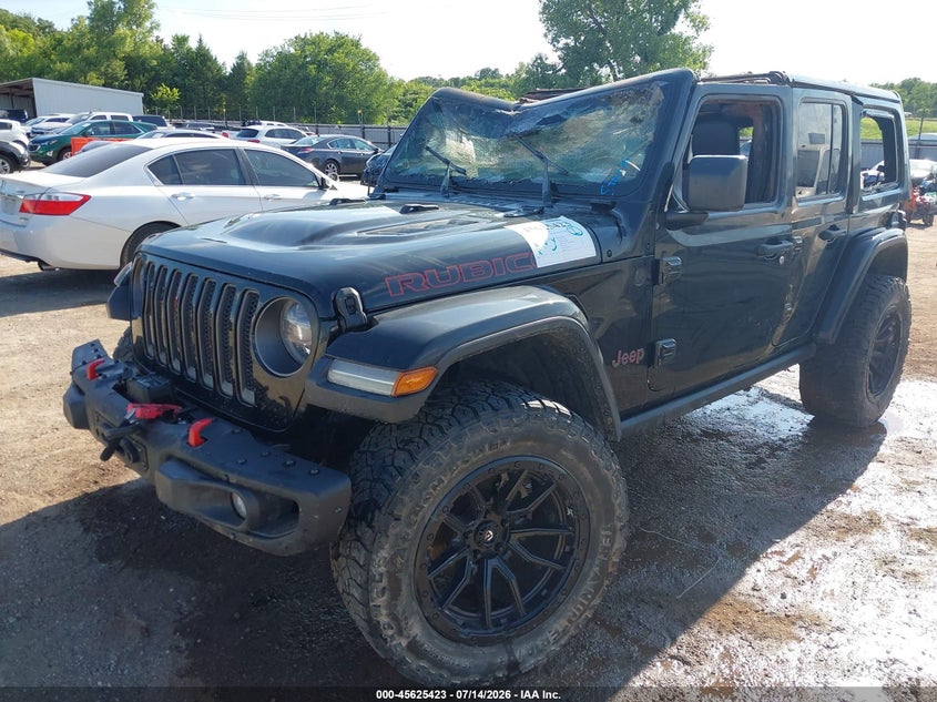 2019 Jeep Wrangler Unlimited Rubicon 4X4 VIN: 1C4HJXFG5KW525326 Lot: 45625423