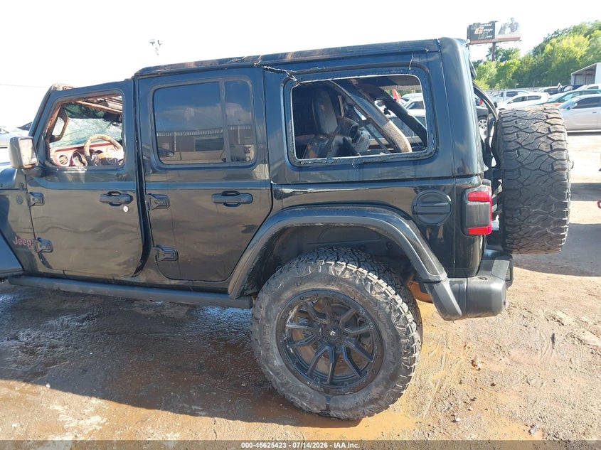2019 Jeep Wrangler Unlimited Rubicon 4X4 VIN: 1C4HJXFG5KW525326 Lot: 45625423