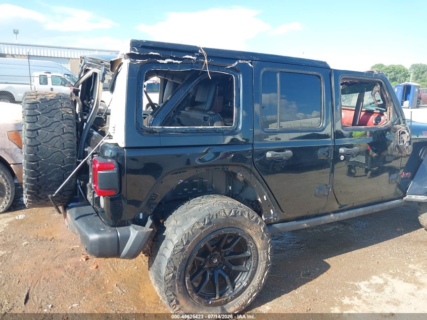 2019 Jeep Wrangler Unlimited Rubicon 4X4 VIN: 1C4HJXFG5KW525326 Lot: 45625423