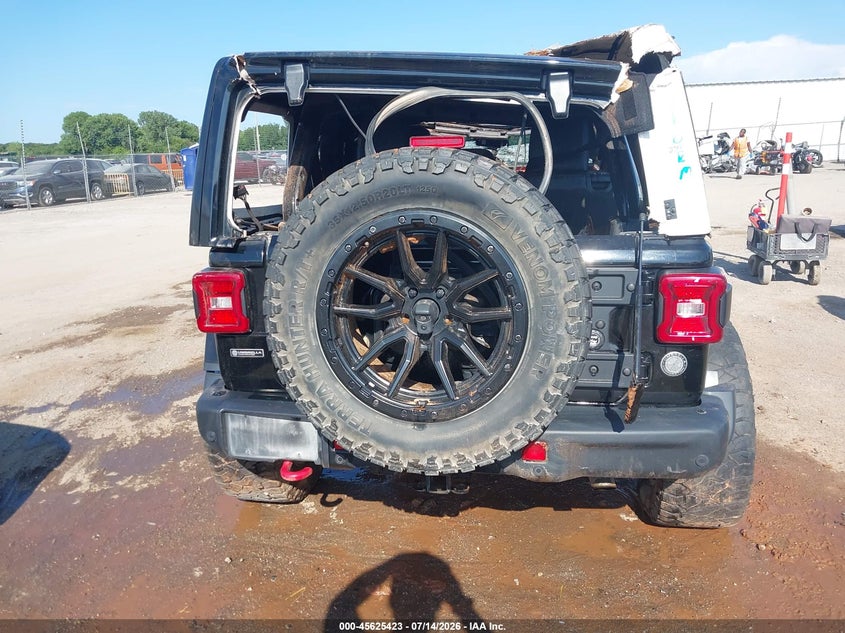 2019 Jeep Wrangler Unlimited Rubicon 4X4 VIN: 1C4HJXFG5KW525326 Lot: 45625423
