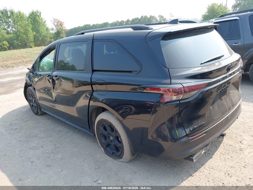 Vin: 5tdcskfc7ts255427, lot: 46123890, toyota sienna woodland edition 20263