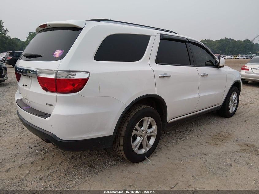 2013 Dodge Durango Crew VIN: 1C4RDJDG7DC518197 Lot: 45625431