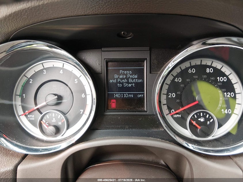 2013 Dodge Durango Crew VIN: 1C4RDJDG7DC518197 Lot: 45625431