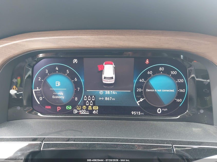 2025 Volkswagen Atlas 2.0T Se W/Technology VIN: 1V2HR2CA0SC512236 Lot: 45625444