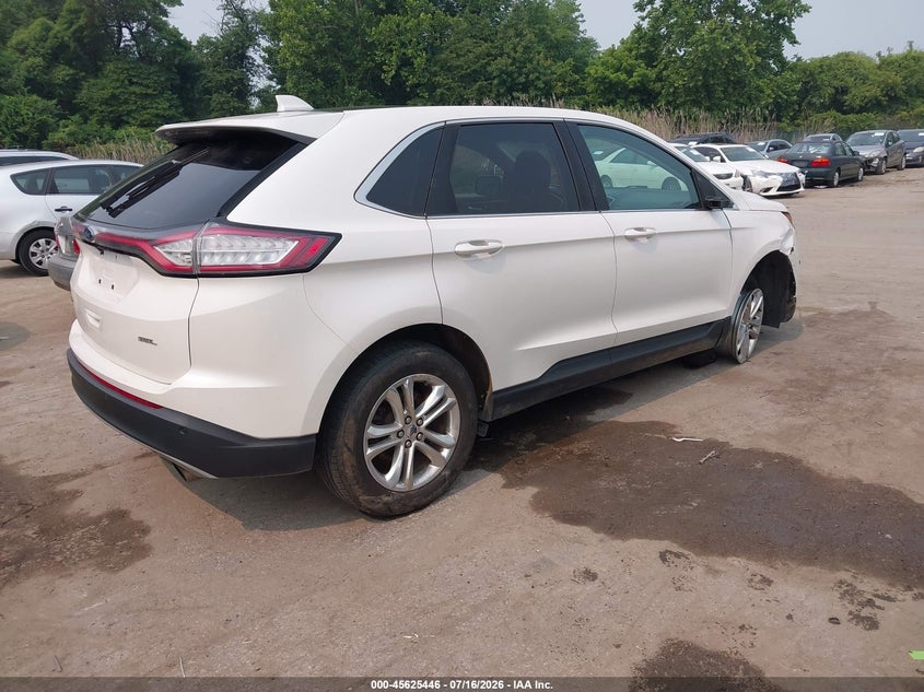 Vin: 2fmpk4j93fbb98444, lot: 46123912, ford edge sel 20154