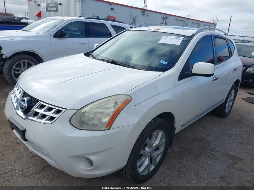 2012 Nissan Rogue, Hail, IAAI, VIN JN8AS5MT5CW269987 — photo 2