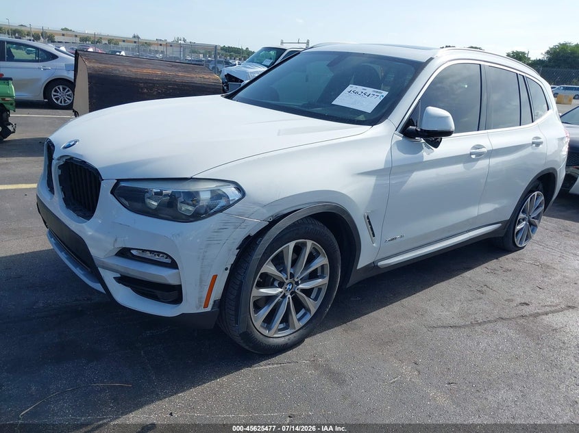 Vin: 5uxtr9c56jld66626, lot: 46123943, bmw x3 xdrive30i 20182