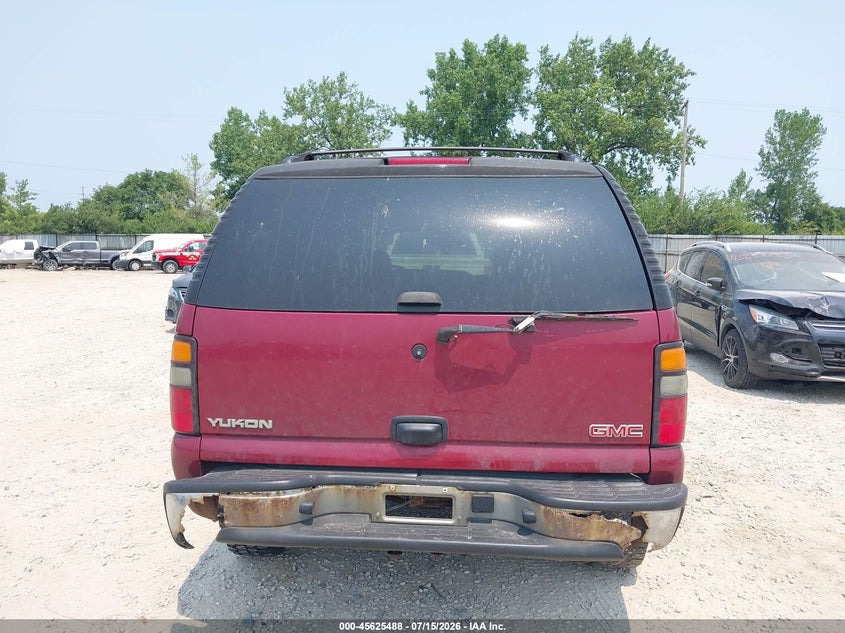 2006 GMC Yukon Slt VIN: 1GKEK13TX6R145695 Lot: 45625488