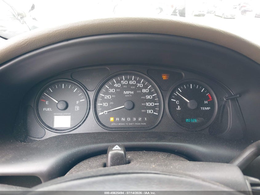 2001 Chevrolet Venture Plus VIN: 1GNDX03E21D277349 Lot: 45625494