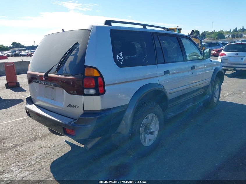 2002 MITSUBISHI MONTERO SPORT auction photo 4