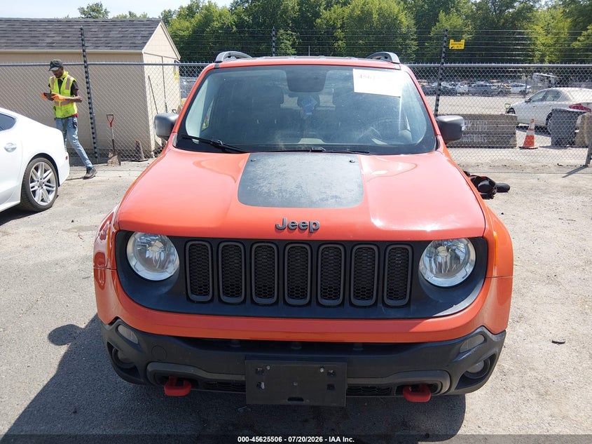 2015 Jeep Renegade Trailhawk VIN: ZACCJBCT0FPB64656 Lot: 45625506