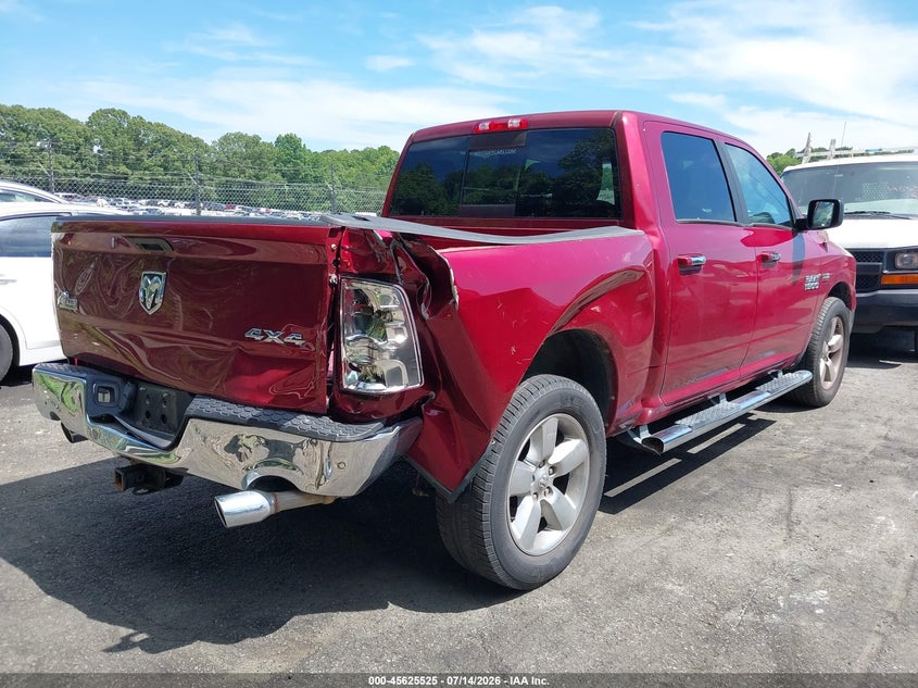 Vin: 3c6rr7lt4fg709778, lot: 46123991, ram 1500 big horn 20154
