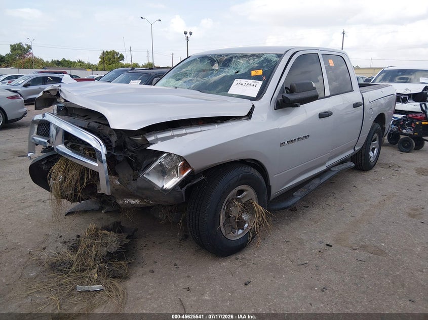 Vin: 1c6rd6kp4cs235171, lot: 46124007, ram 1500 tradesman 20122