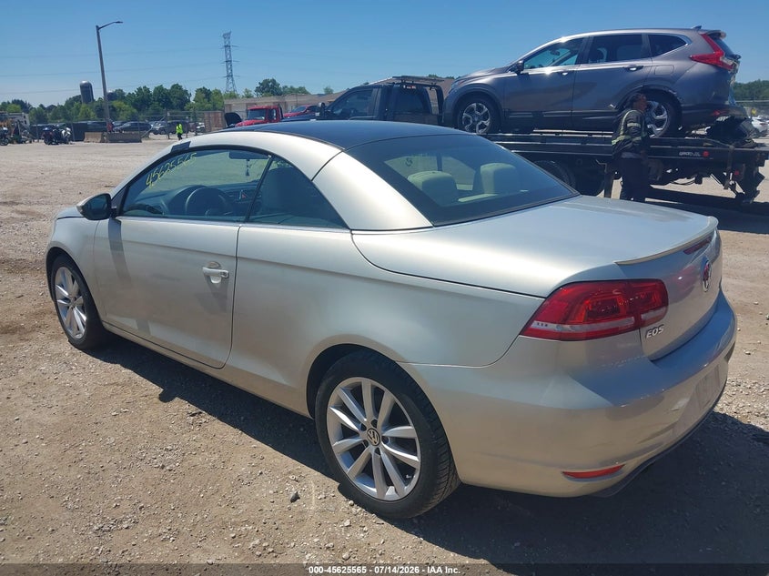 Vin: wvwbw7ah1cv008507, lot: 46124031, volkswagen eos komfort 20123
