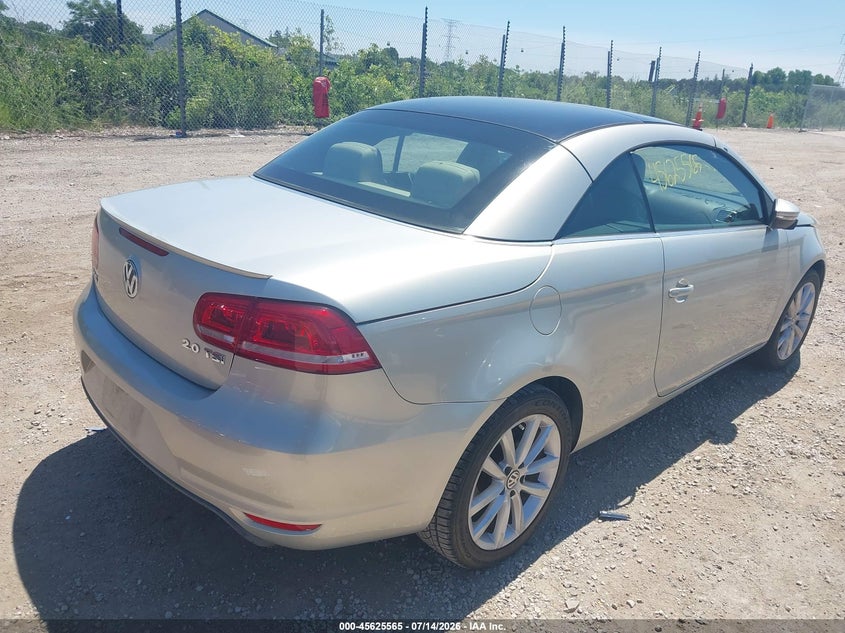 Vin: wvwbw7ah1cv008507, lot: 46124031, volkswagen eos komfort 20124