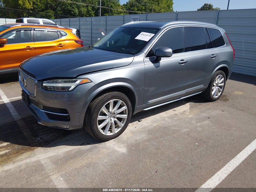 2016 Volvo XC90, Удар спереди, IAAI, VIN YV4A22PL2G1094653 — фото 2