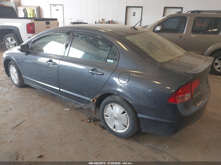 2007 HONDA CIVIC HYBRID auction photo 3