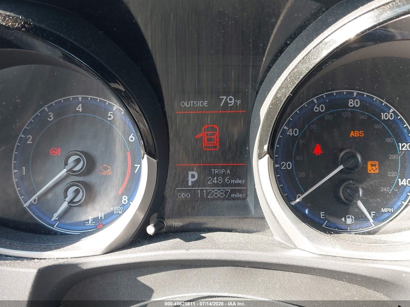 2014 TOYOTA COROLLA auction photo 7