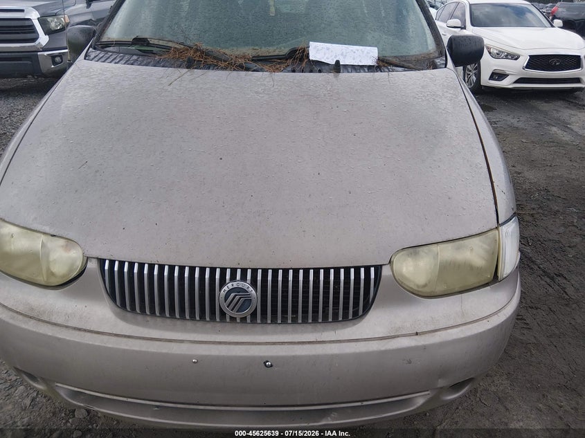 2002 Mercury Villager Value VIN: 4M2ZV11T72DJ03851 Lot: 45625639