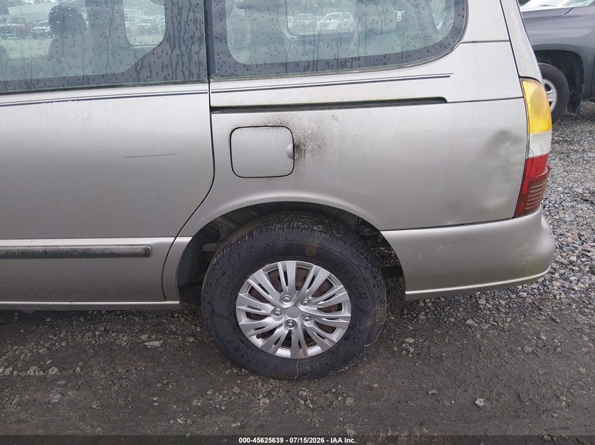 2002 Mercury Villager Value VIN: 4M2ZV11T72DJ03851 Lot: 45625639