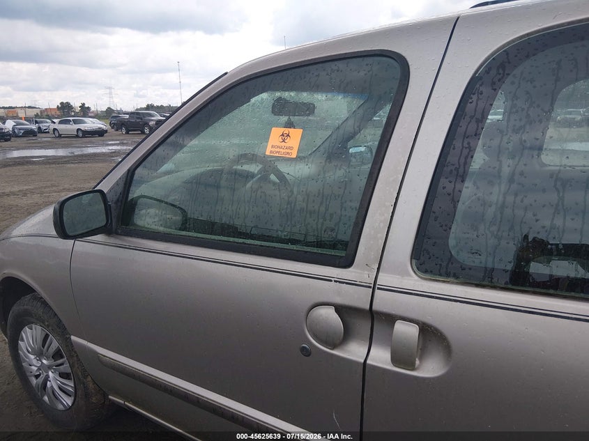2002 Mercury Villager Value VIN: 4M2ZV11T72DJ03851 Lot: 45625639