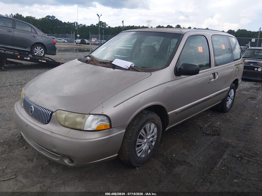 2002 Mercury Villager Value, Обычный износ, IAAI, VIN 4M2ZV11T72DJ03851 — фото 2
