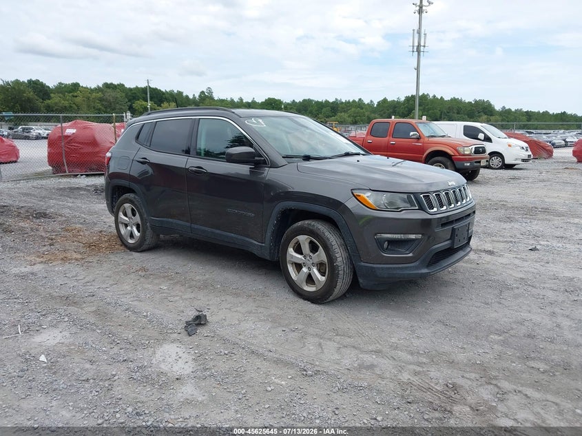 Vin: 3c4njdbb1jt492583, lot: 46124111, jeep compass latitude 4x4 20181