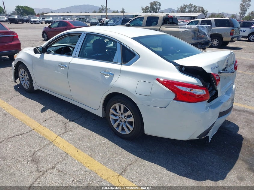 Vin: 1n4al3ap7gc278823, lot: 46124122, nissan altima 2.5 s 20163