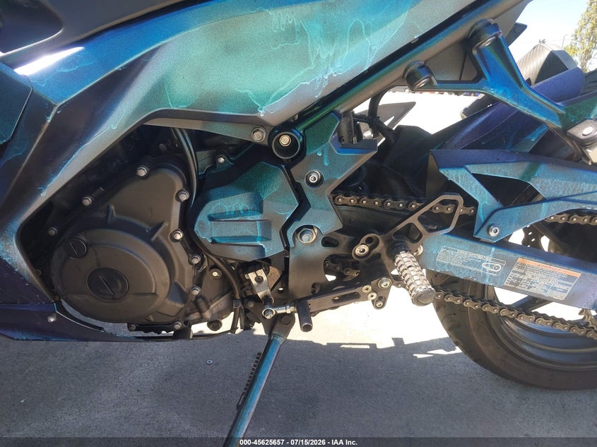 2023 Kawasaki Ex400 VIN: JKAEXKH10PDAP6375 Lot: 45625657