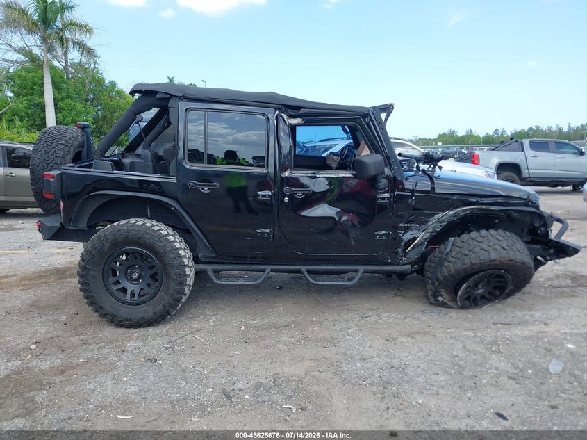 2015 Jeep Wrangler Unlimited Sahara VIN: 1C4BJWEG2FL594807 Lot: 45625676