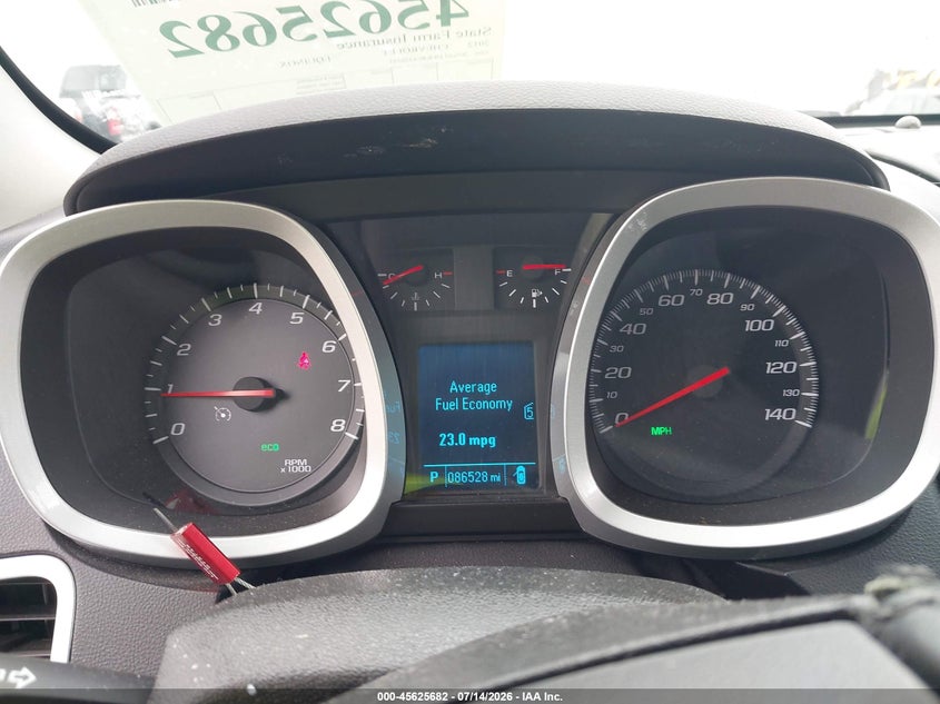 2012 Chevrolet Equinox Lt W/1Lt VIN: 2GNALDEK8C1326223 Lot: 45625682