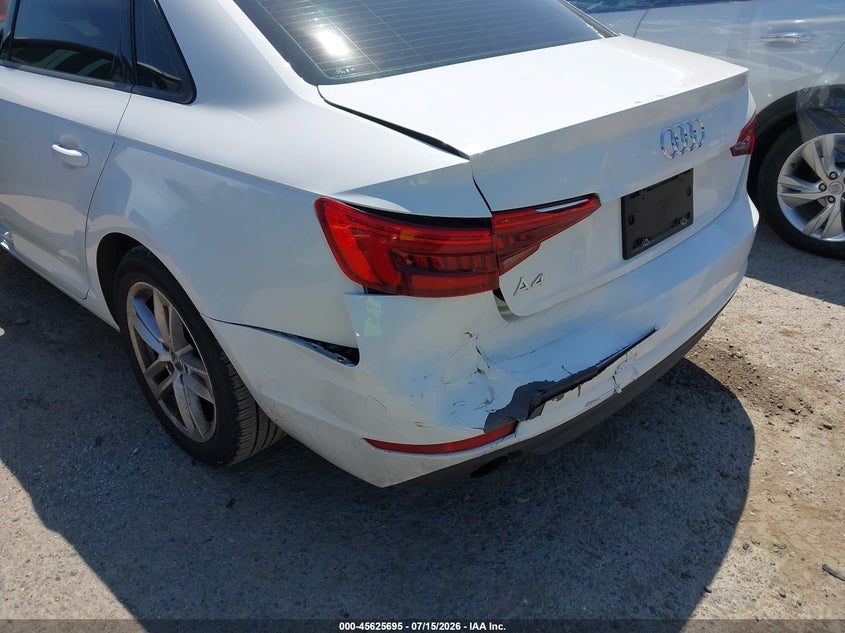 2017 AUDI A4 auction photo 6